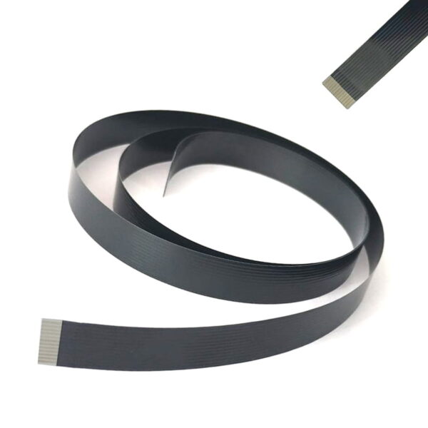 12 Pin 1MM 800MM Pitch Scanner Cable Black For Canon 3010 4412 4300 Printer